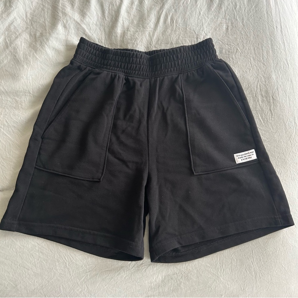 H&M Black Sweatshorts